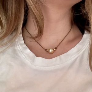 Gold South Sea Pearl Choker
